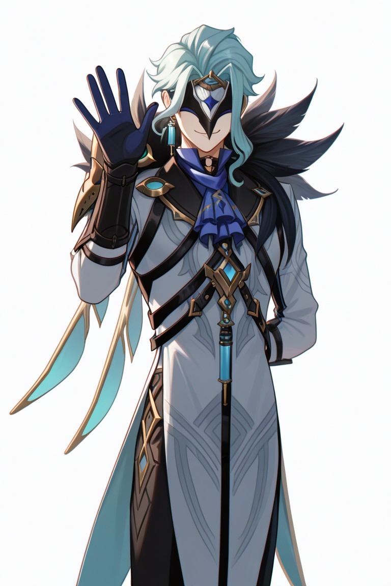 solo,  male focus,  dottore_omega on Tensor.Art