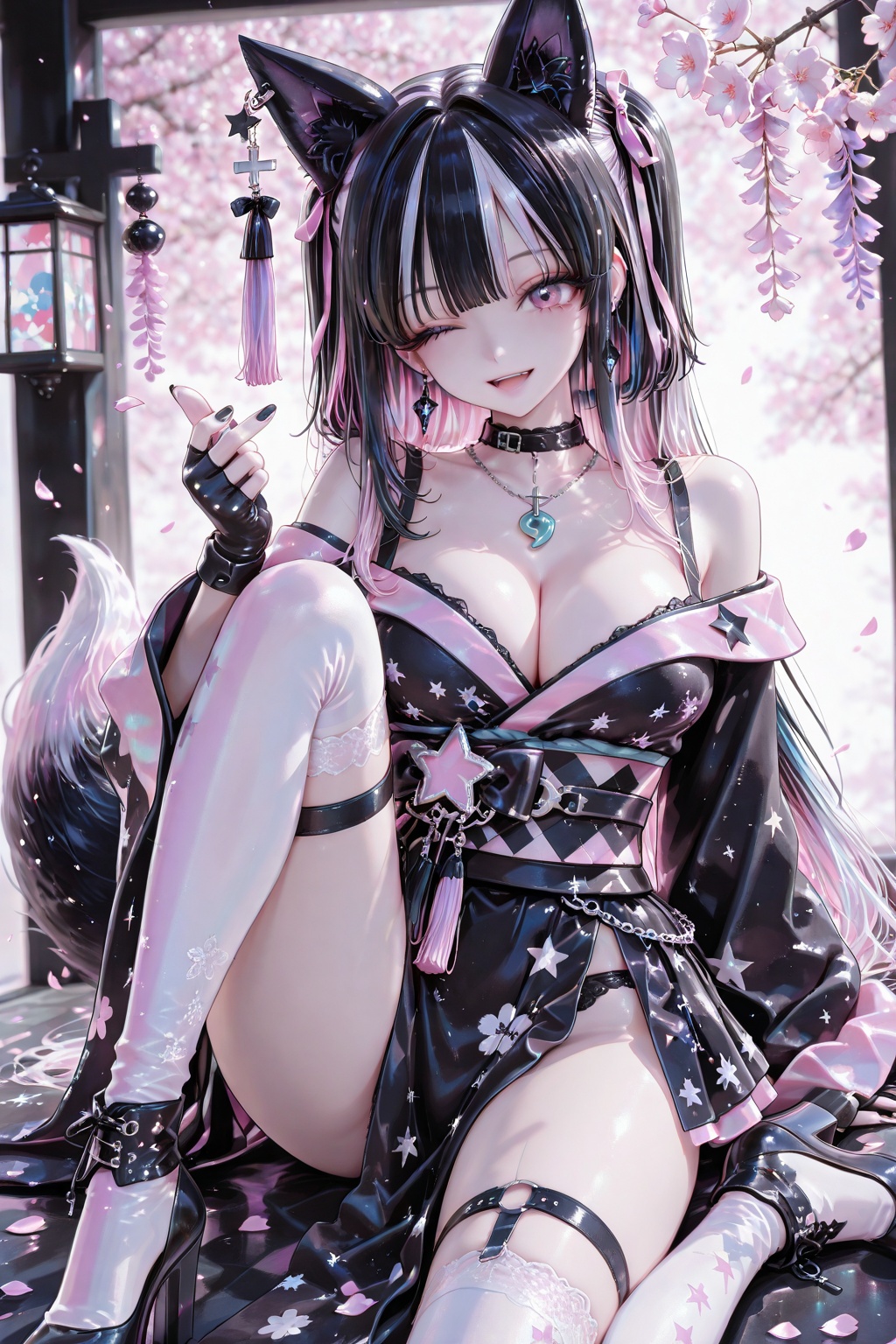 Kaminomai,  long hair,  chest on Tensor.Art