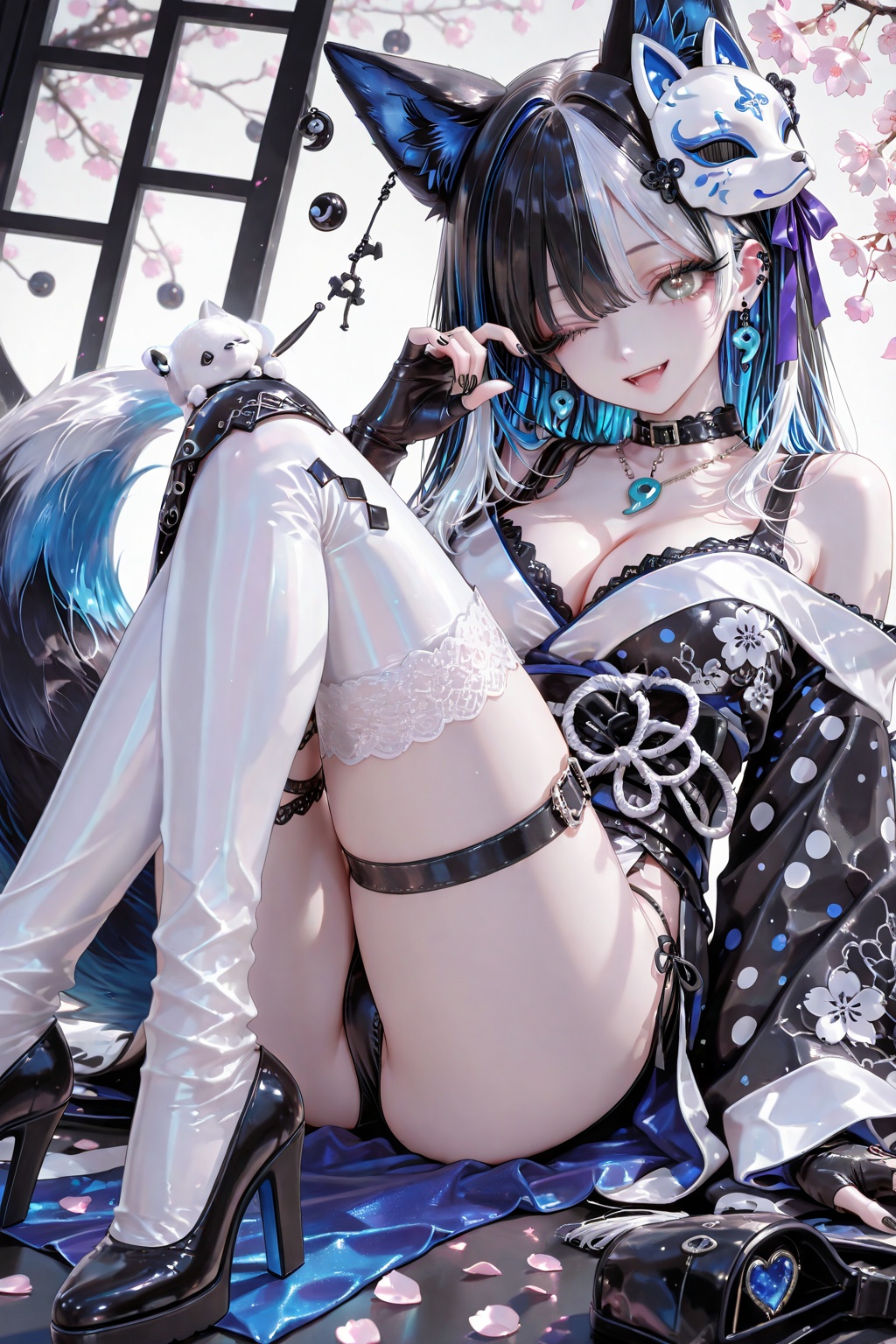 Akemiya Rin,  long hair,  chest on Tensor.Art