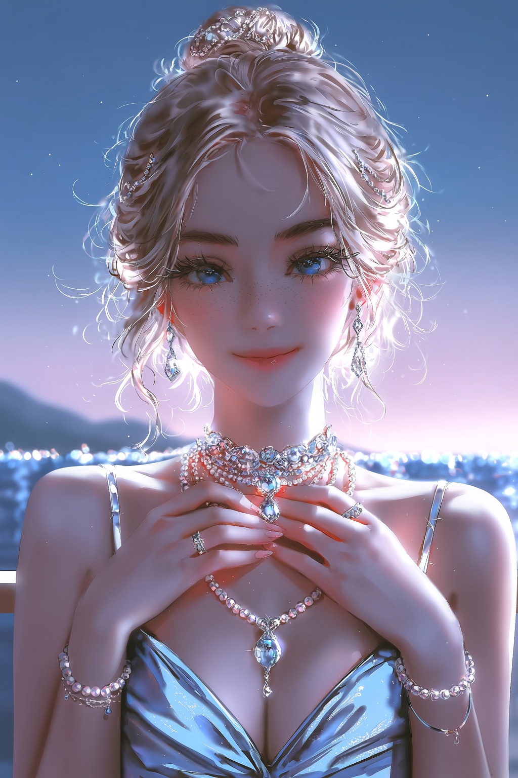 digital illustration,  solo,  1girl on Tensor.Art