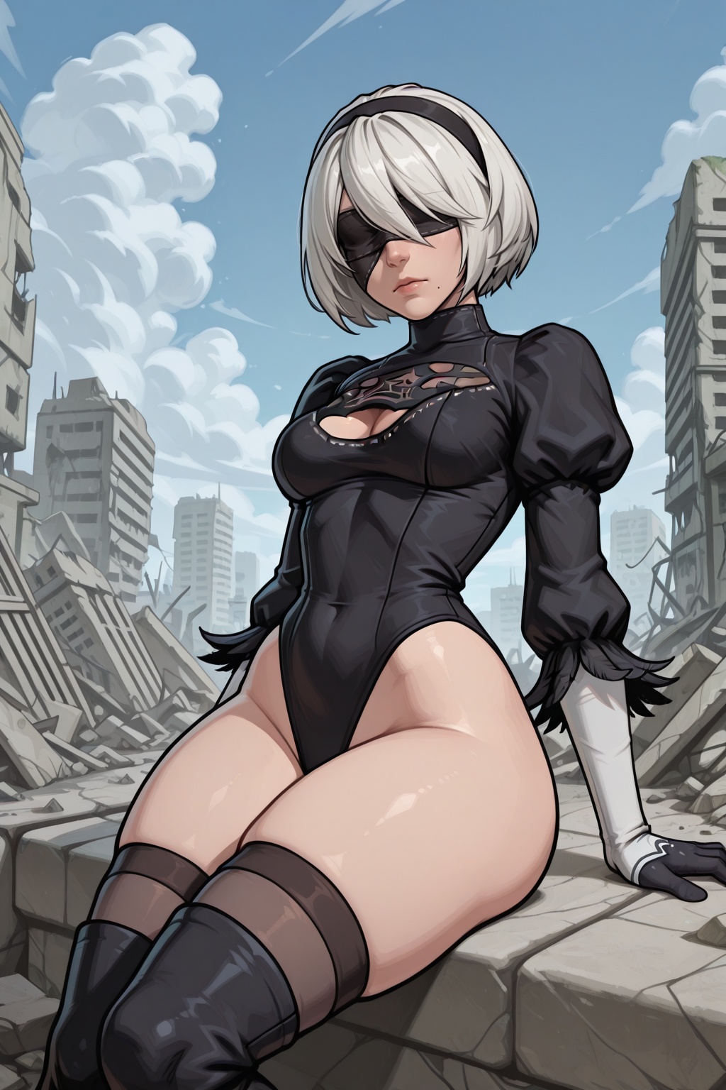 Vv.LXVIII - Bastion,  2d_cartoon,  western_cartoon_style on Tensor.Art