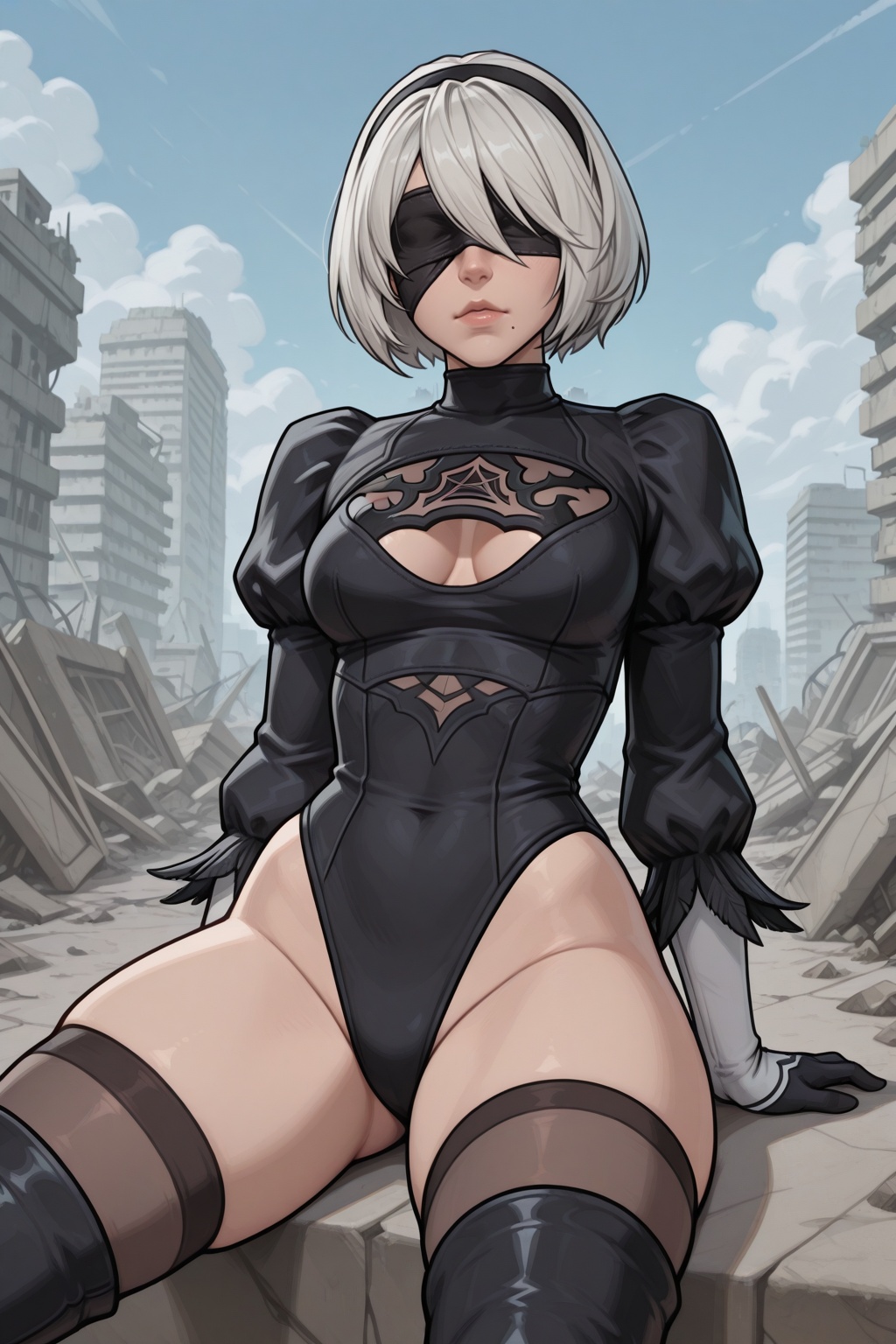 Vv.LXVIII - Bastion,  2d_cartoon,  western_cartoon_style on Tensor.Art