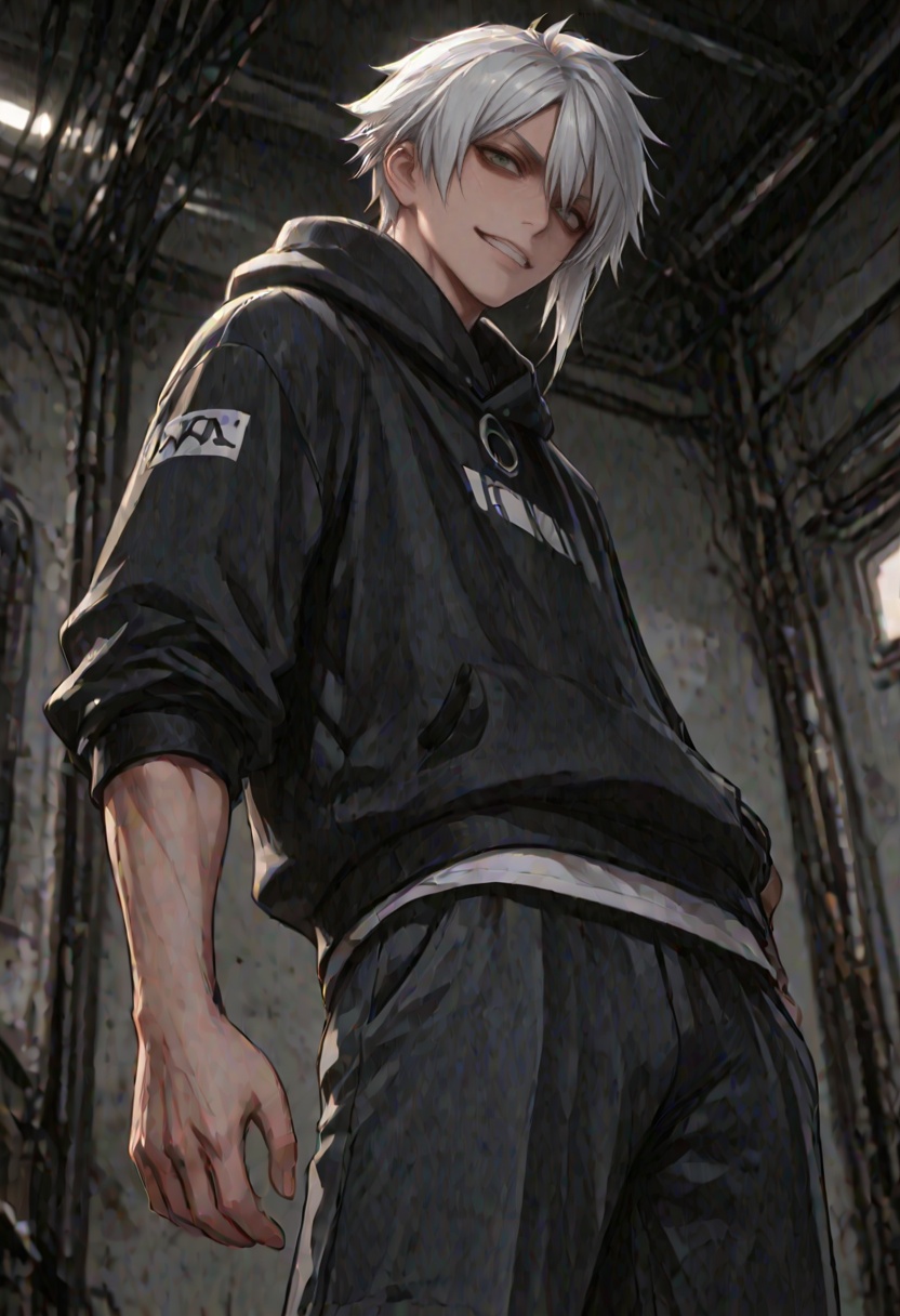 blk_trch__koga,  1boy,  male focus on Tensor.Art