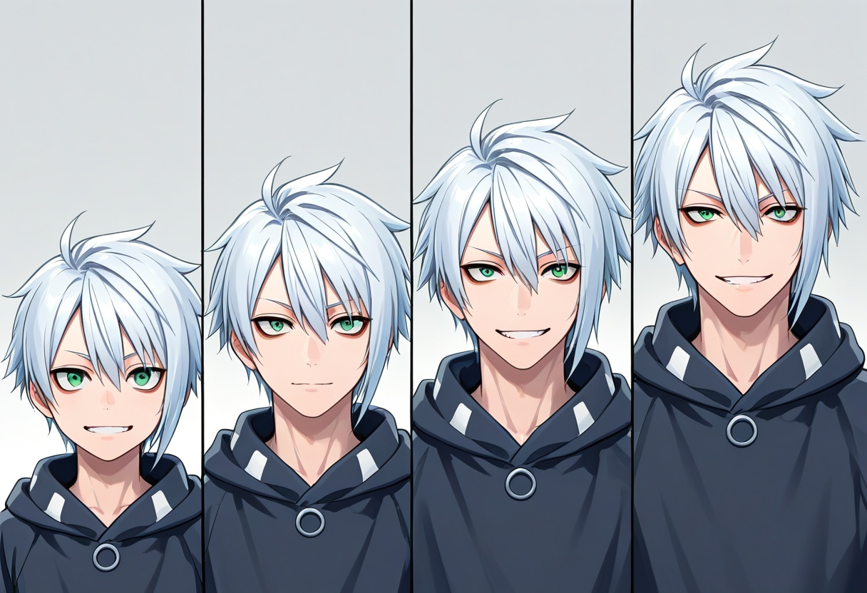 blk_trch__koga,  age progression,  sequential on Tensor.Art