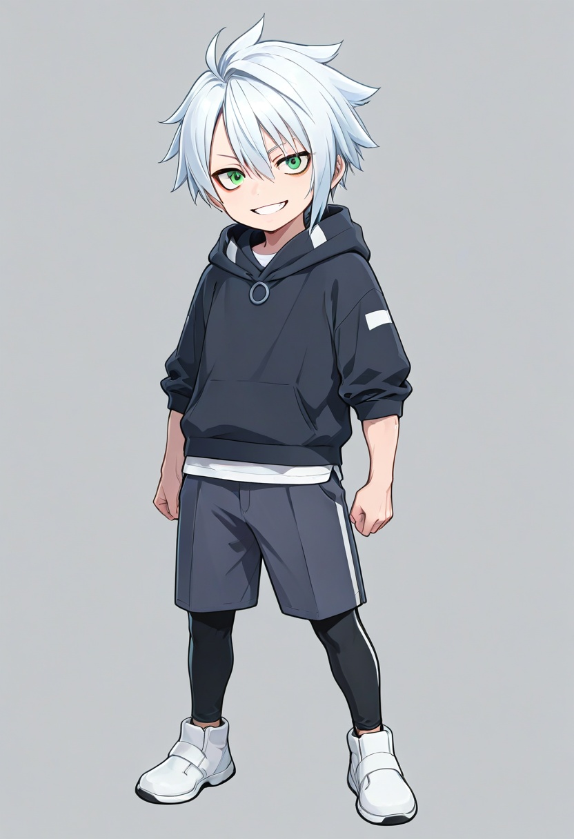 blk_trch__koga,  chibi,  1boy on Tensor.Art