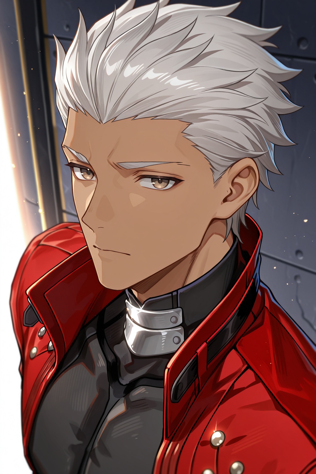 male focus,  1boy,  archer \(honkai: star rail\) \(fate\) on Tensor.Art