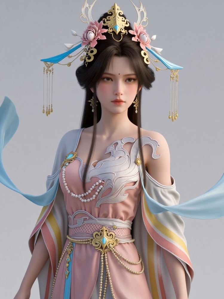 X伊轻舞-遮天 by DeepBlue藍心 on Tensor.Art