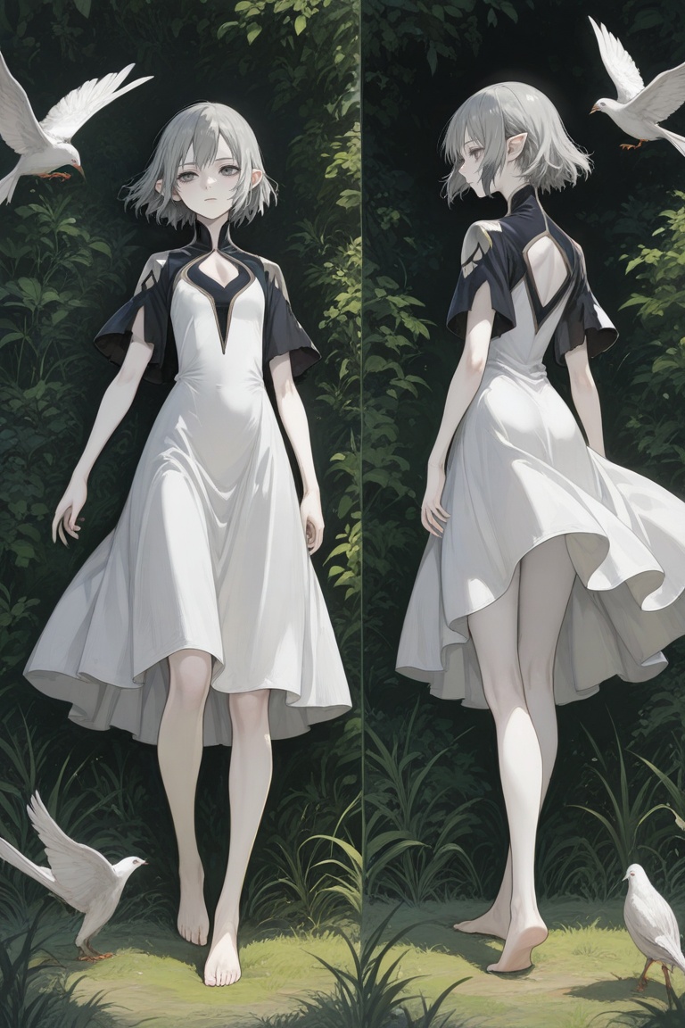 yorda (ico),  1girl,  capelet on Tensor.Art