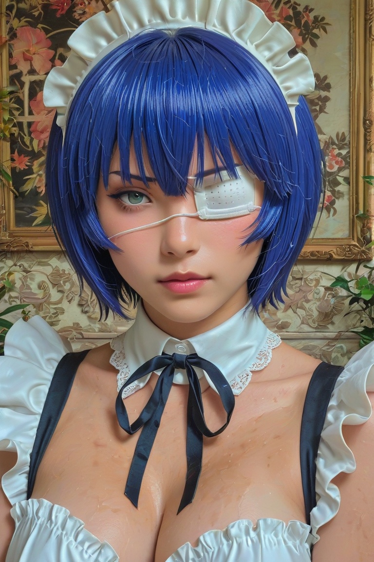 (((upper body shot,  looking at viewer))),  1girl on Tensor.Art