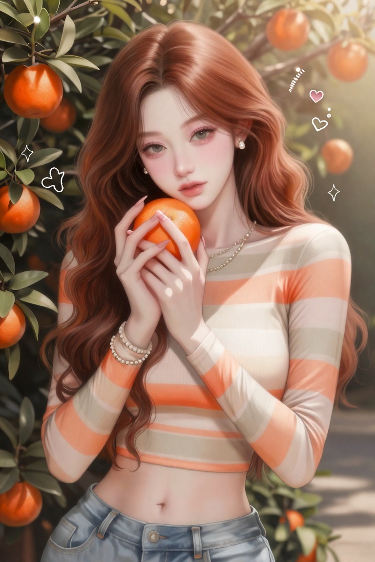aesthetic,  soft airbrush shading,  nini-tone on Tensor.Art