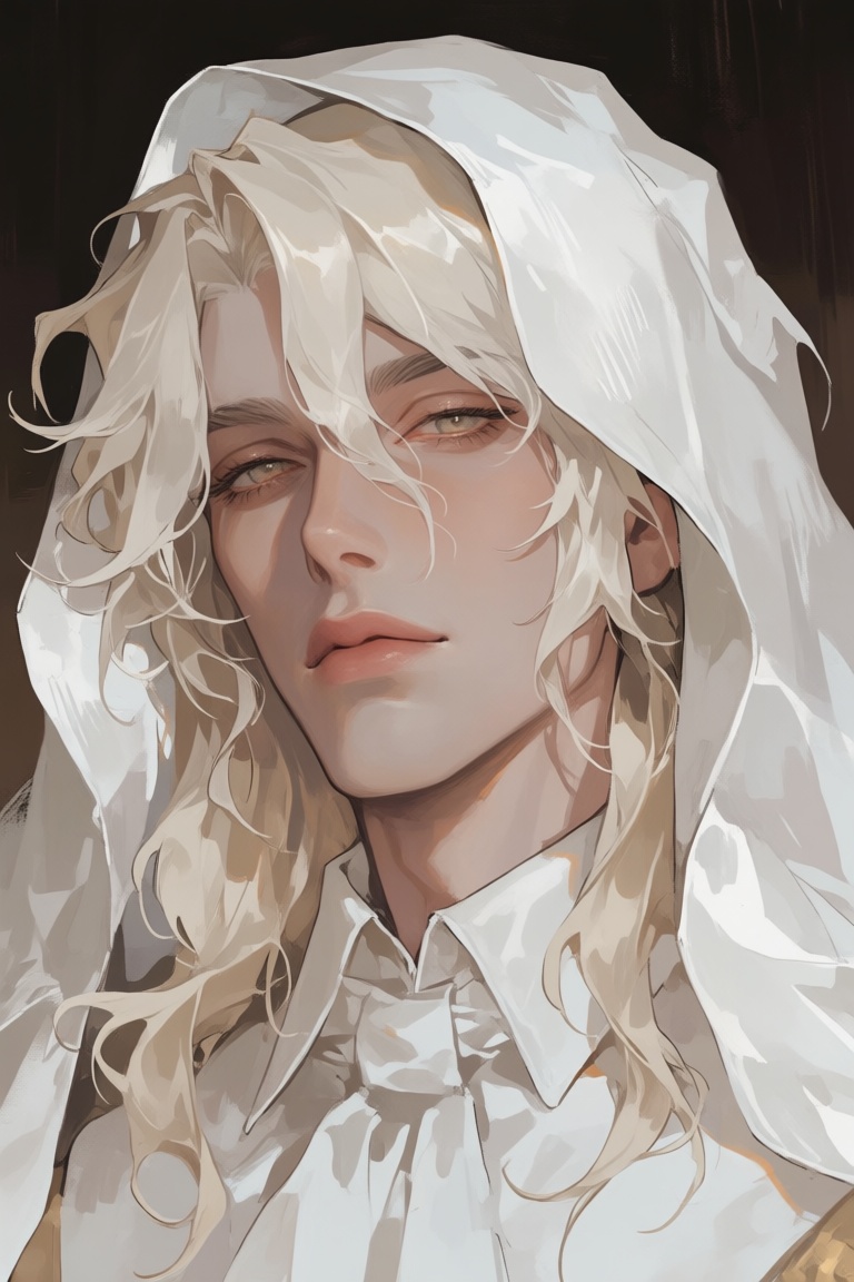 solo,  blonde hair,  1boy on Tensor.Art