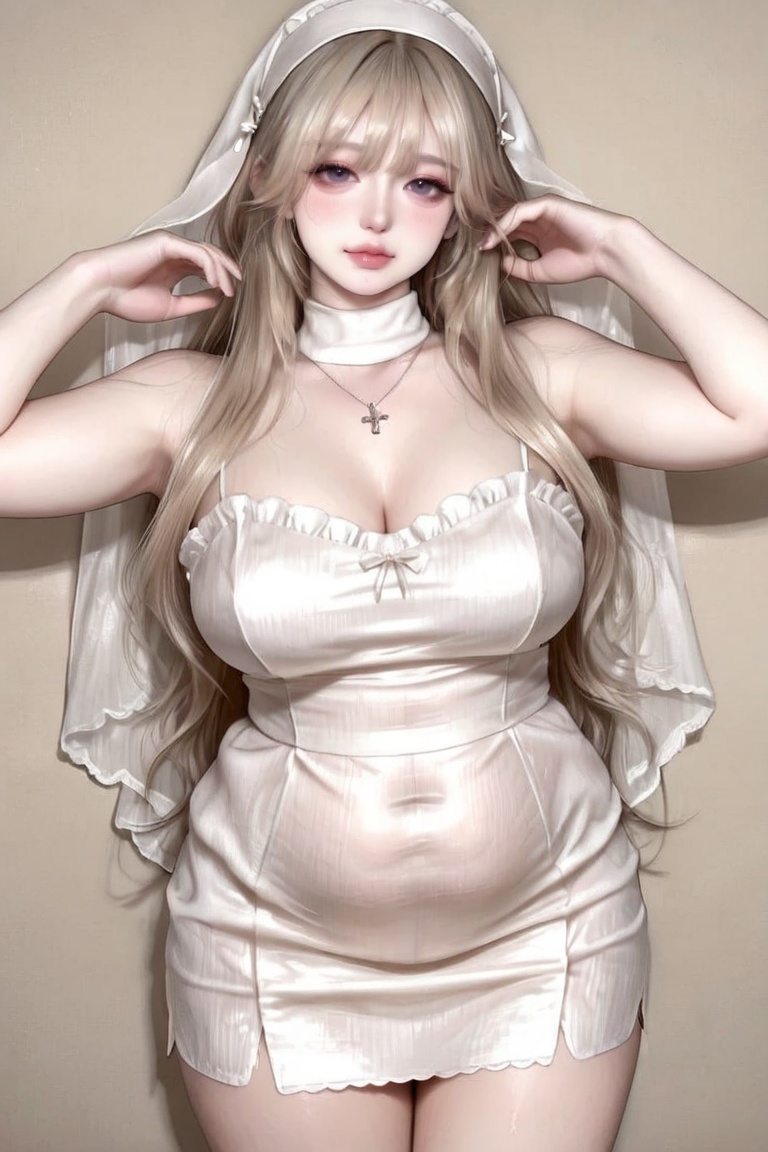1 girl,  ((Chubby_girl)),  (Purple_eyes) on Tensor.Art