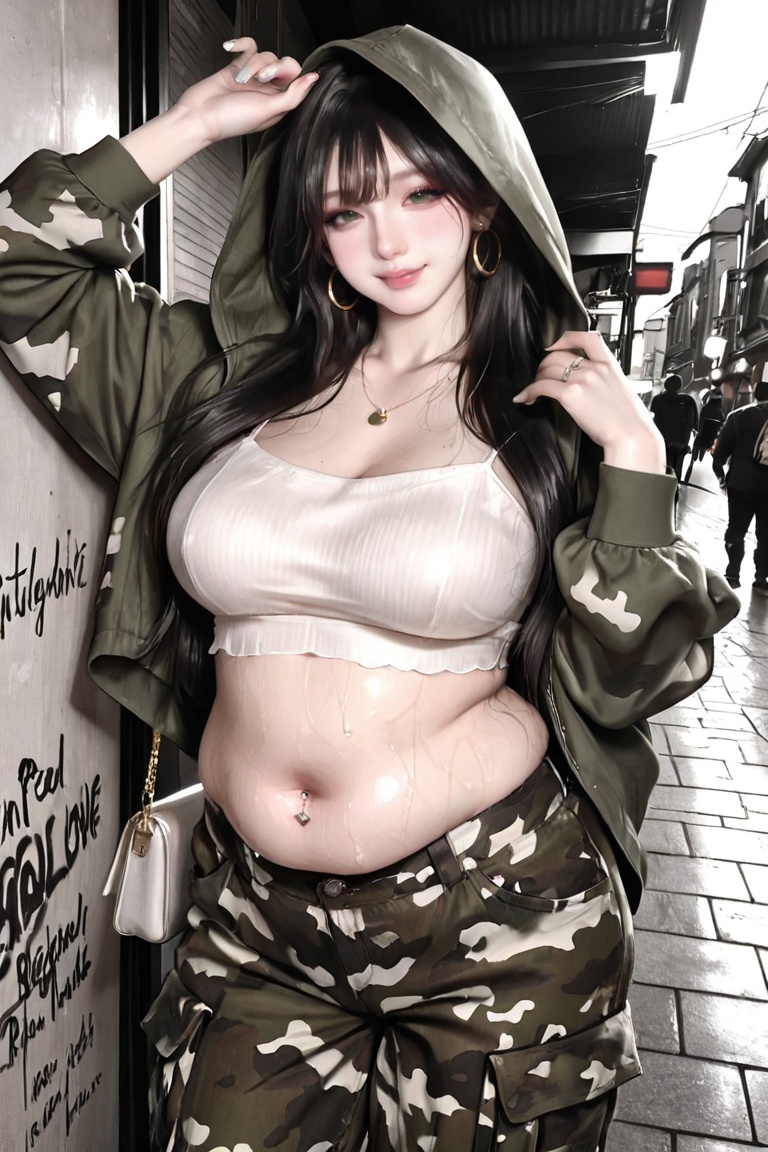 1 girl,  ((Chubby_girl)),  (Green_eyes) on Tensor.Art