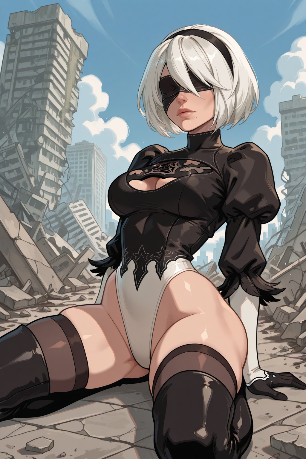 Vv.LXVIII - Radiant,  2d_cartoon,  western_cartoon_style on Tensor.Art