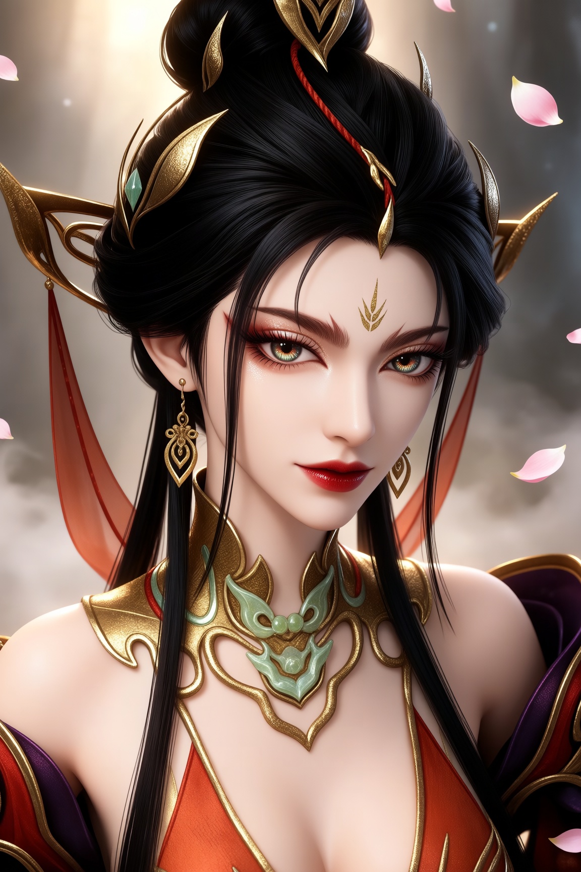 nan-gongjin,  1girl,  mature female by 让AI更感性 on Tensor.Art