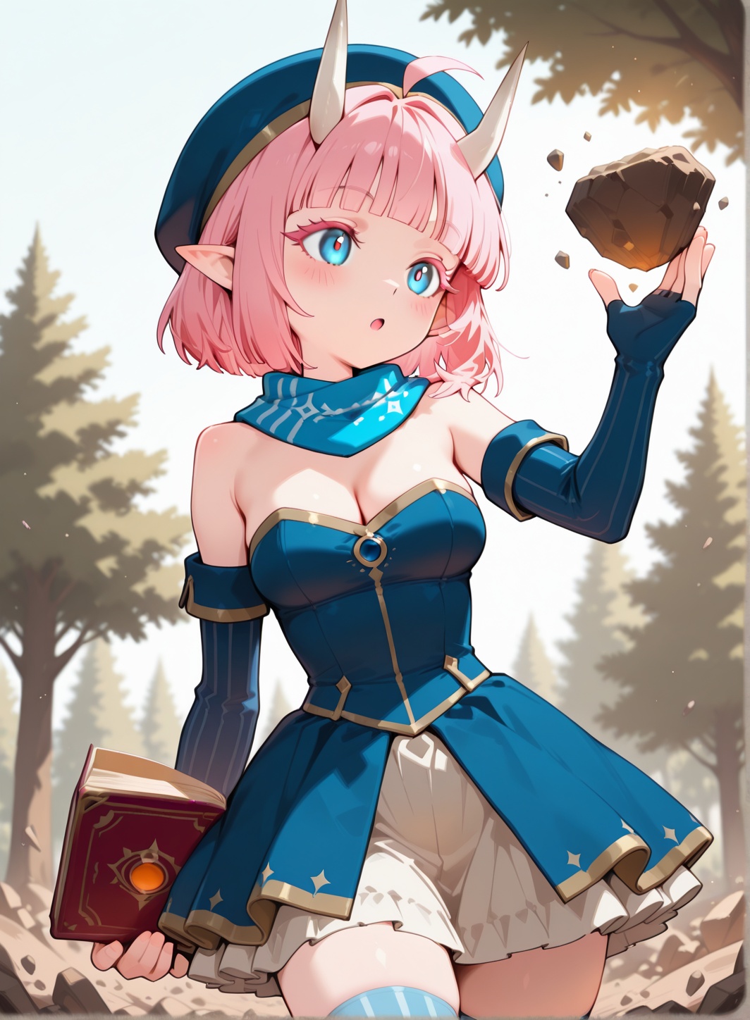 blurry background,  (Perfect hand anatomy),  highly detailed on Tensor.Art