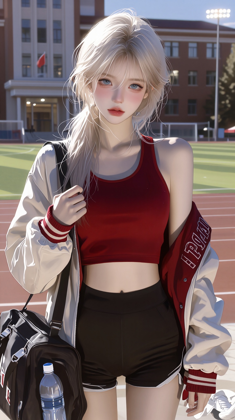 (Highly refined art style) 1girl,  solo,  cinematic composition on Tensor.Art