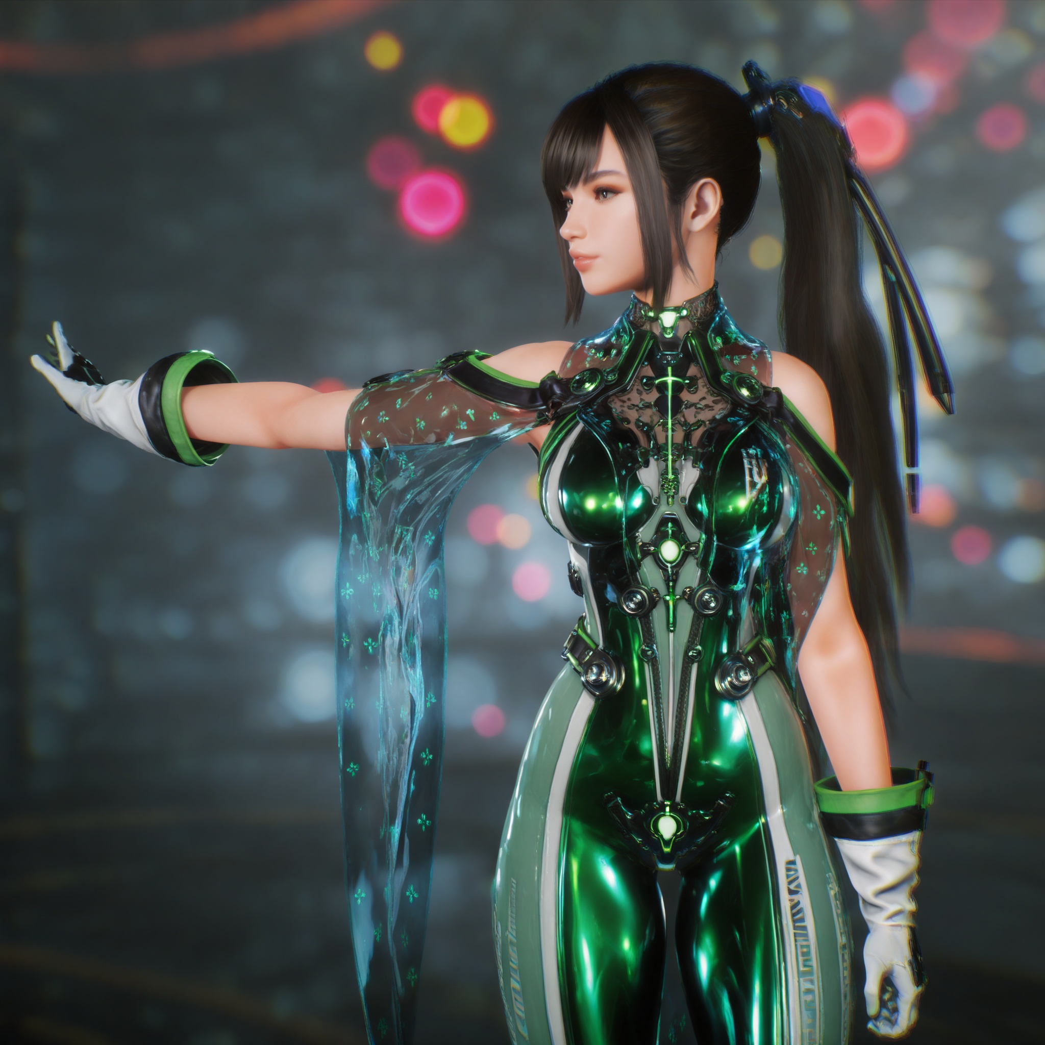 stellarblade style,  3d render,  1female on Tensor.Art