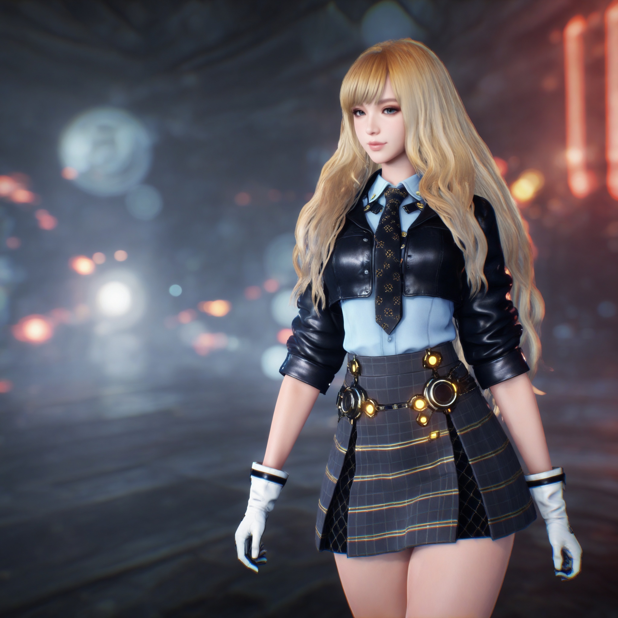 stellarblade style,  3d render,  1female on Tensor.Art