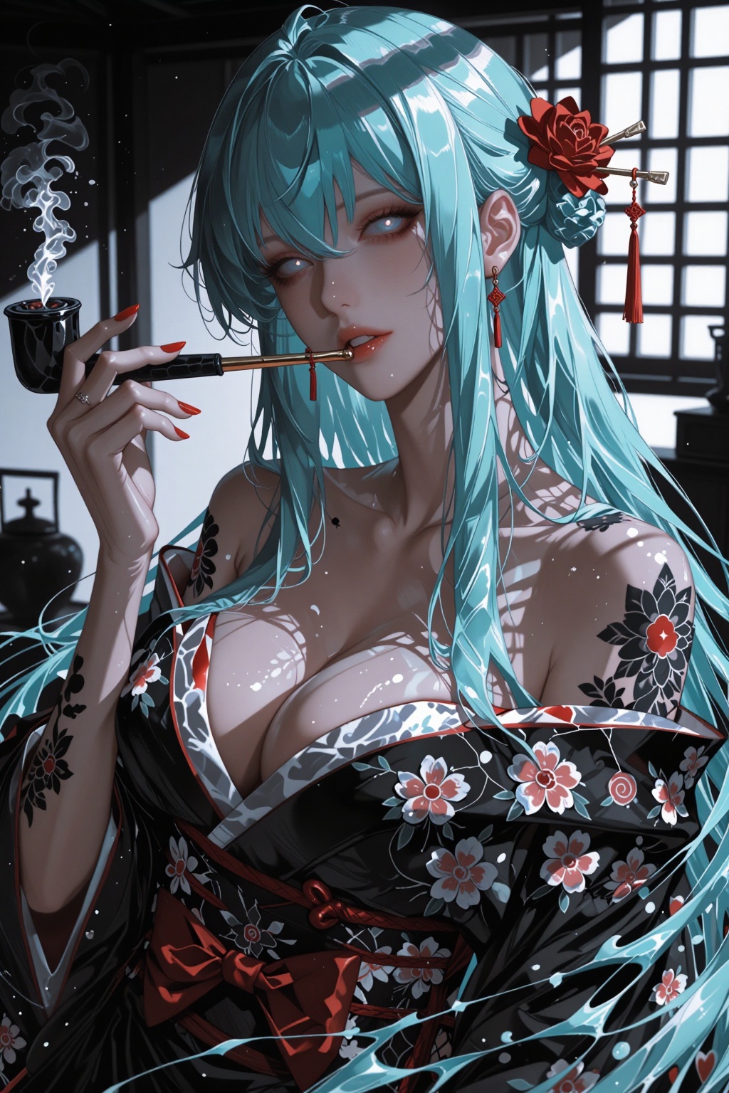 1girl,  mature woman,  solo on Tensor.Art