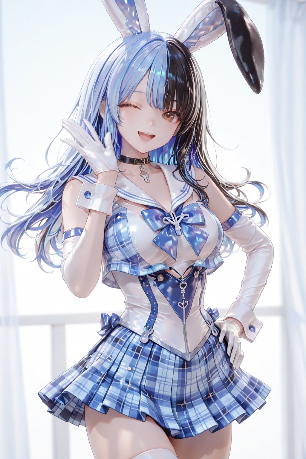 1girl,  solo,  long hair on Tensor.Art