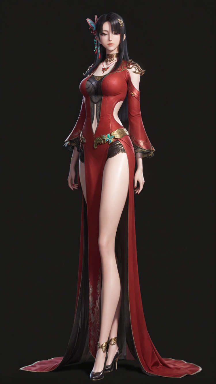 DJ_不知火舞-街霸6-美杜莎女王服装-2.5D版 by DJ大江东去 on Tensor.Art
