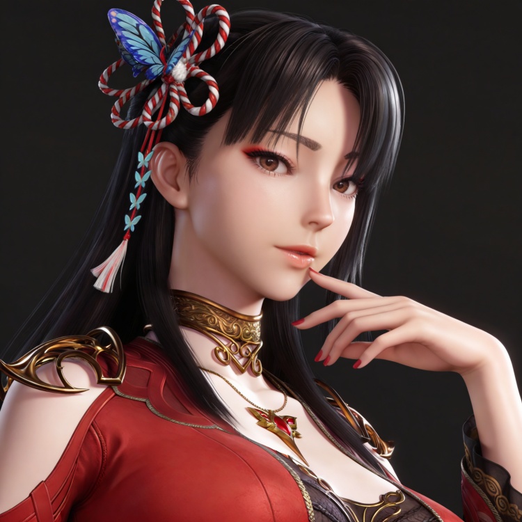 DJ_不知火舞-街霸6-美杜莎女王服装-2.5D版 by DJ大江东去 on Tensor.Art