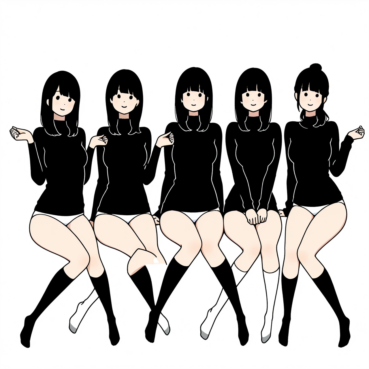 ut,  3girls,  best quality on Tensor.Art