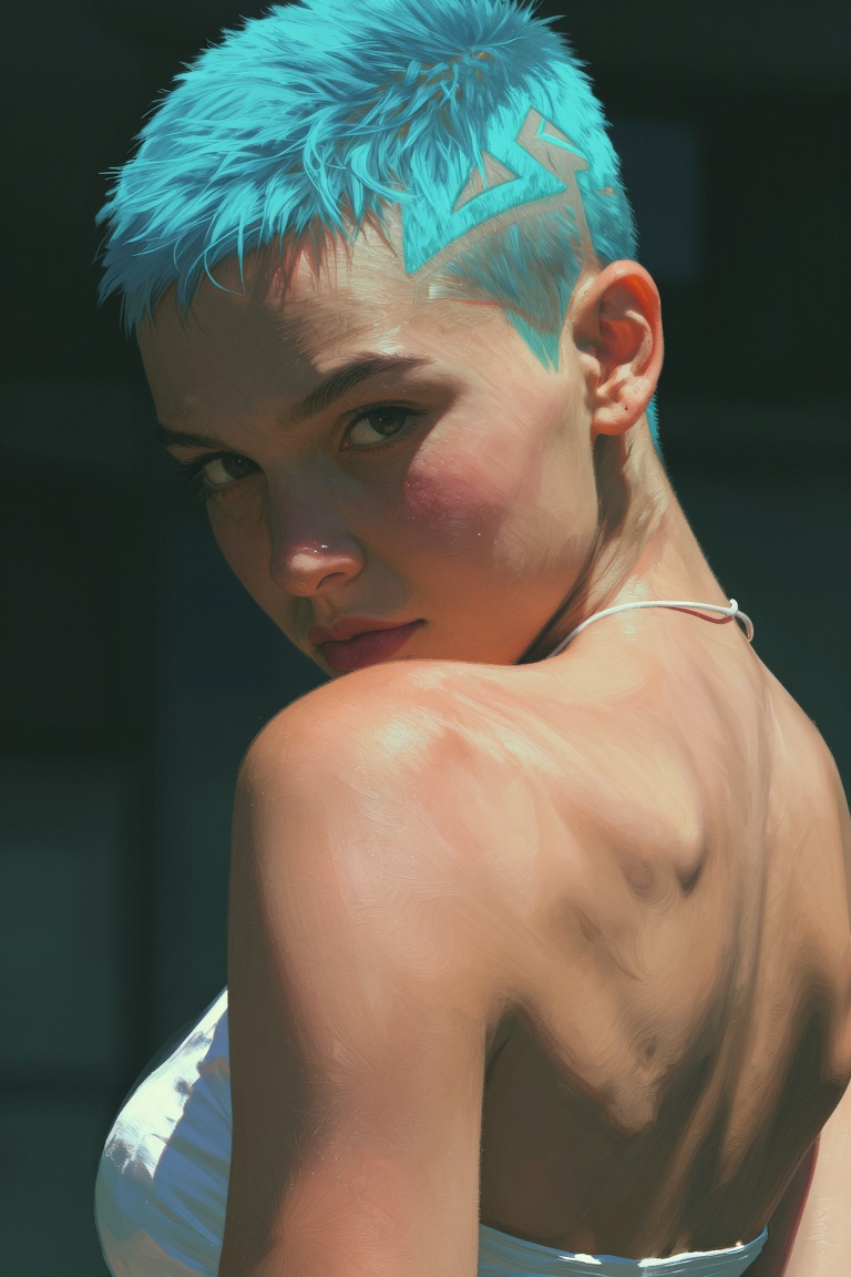 Semi realistic style,  digital illustration,  cinematic lighting on Tensor.Art