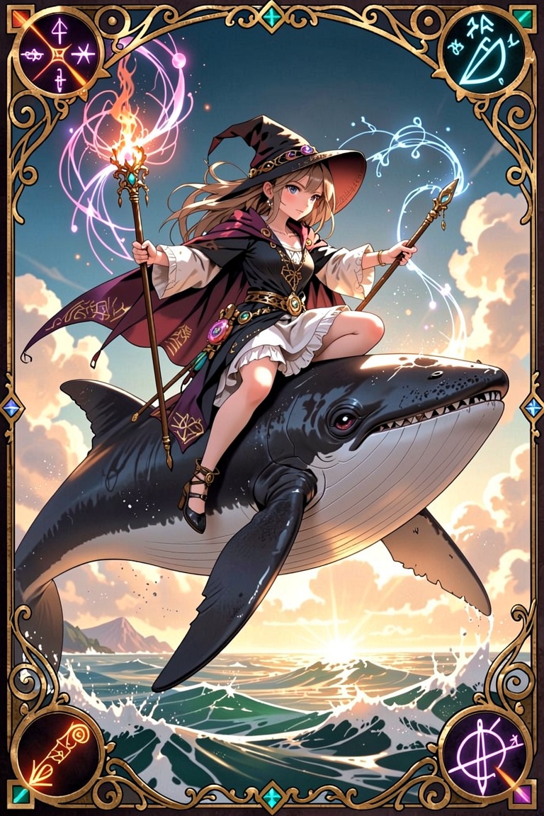 Witch,  luxurious,  rune on Tensor.Art