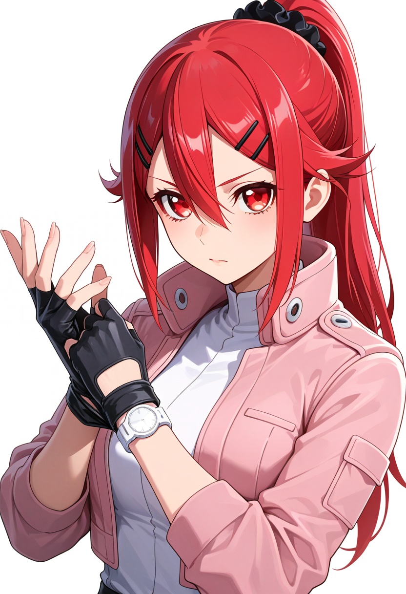 blk_trch__kishimojin_ichika,  anime screenshot,  anime coloring on Tensor.Art