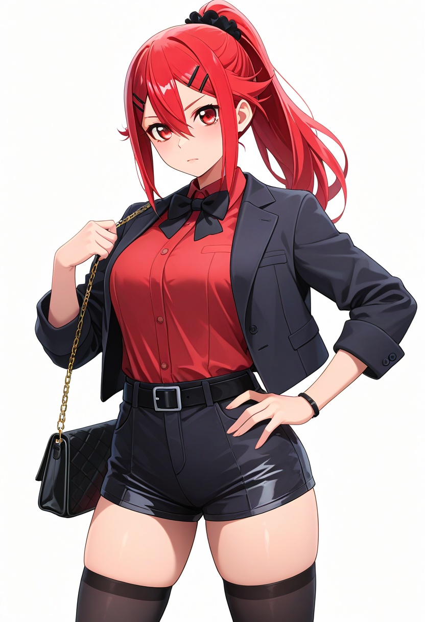 blk_trch__kishimojin_ichika,  tachi-e,  anime coloring on Tensor.Art