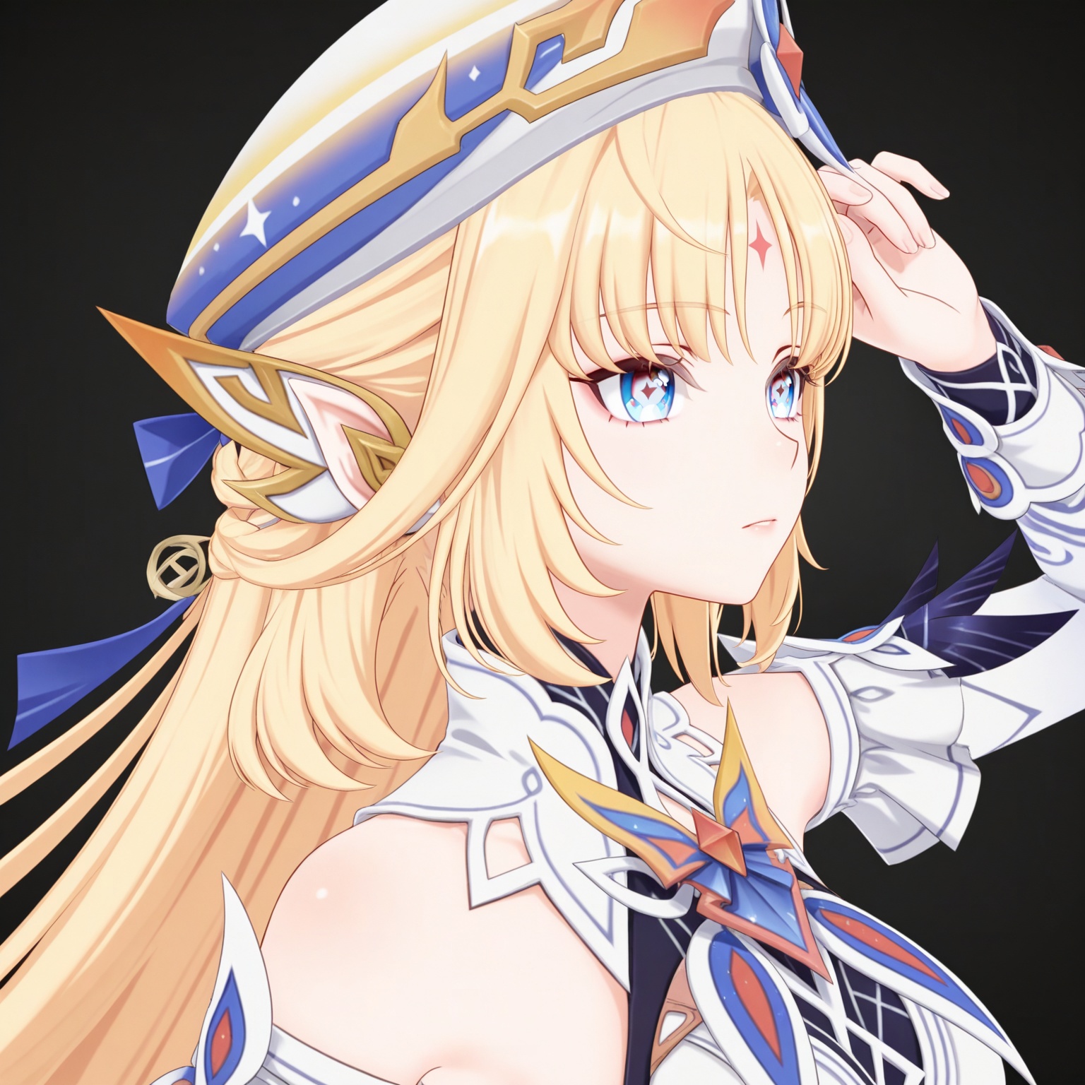 1girl,  solo,  blonde hair by DJ大江东去 on Tensor.Art