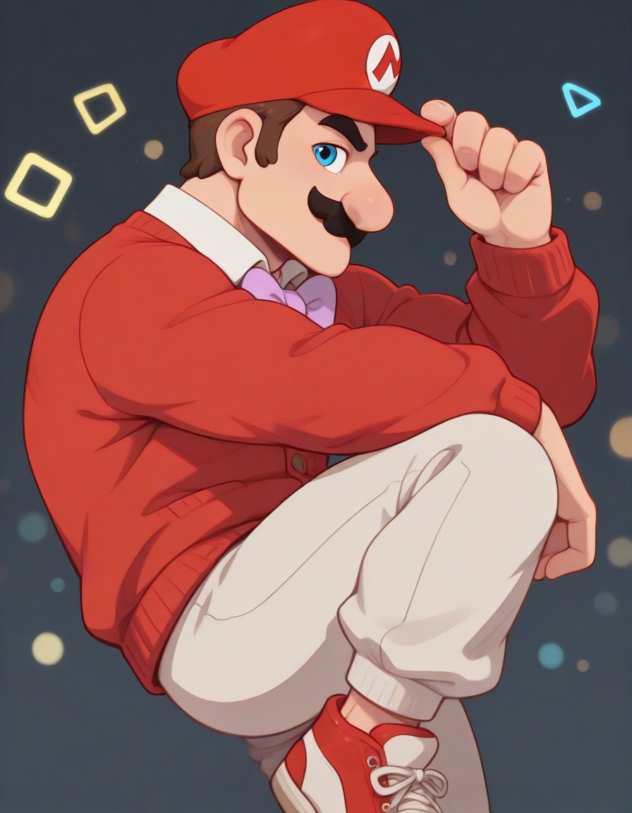 male focus,  manly,  mature male on Tensor.Art