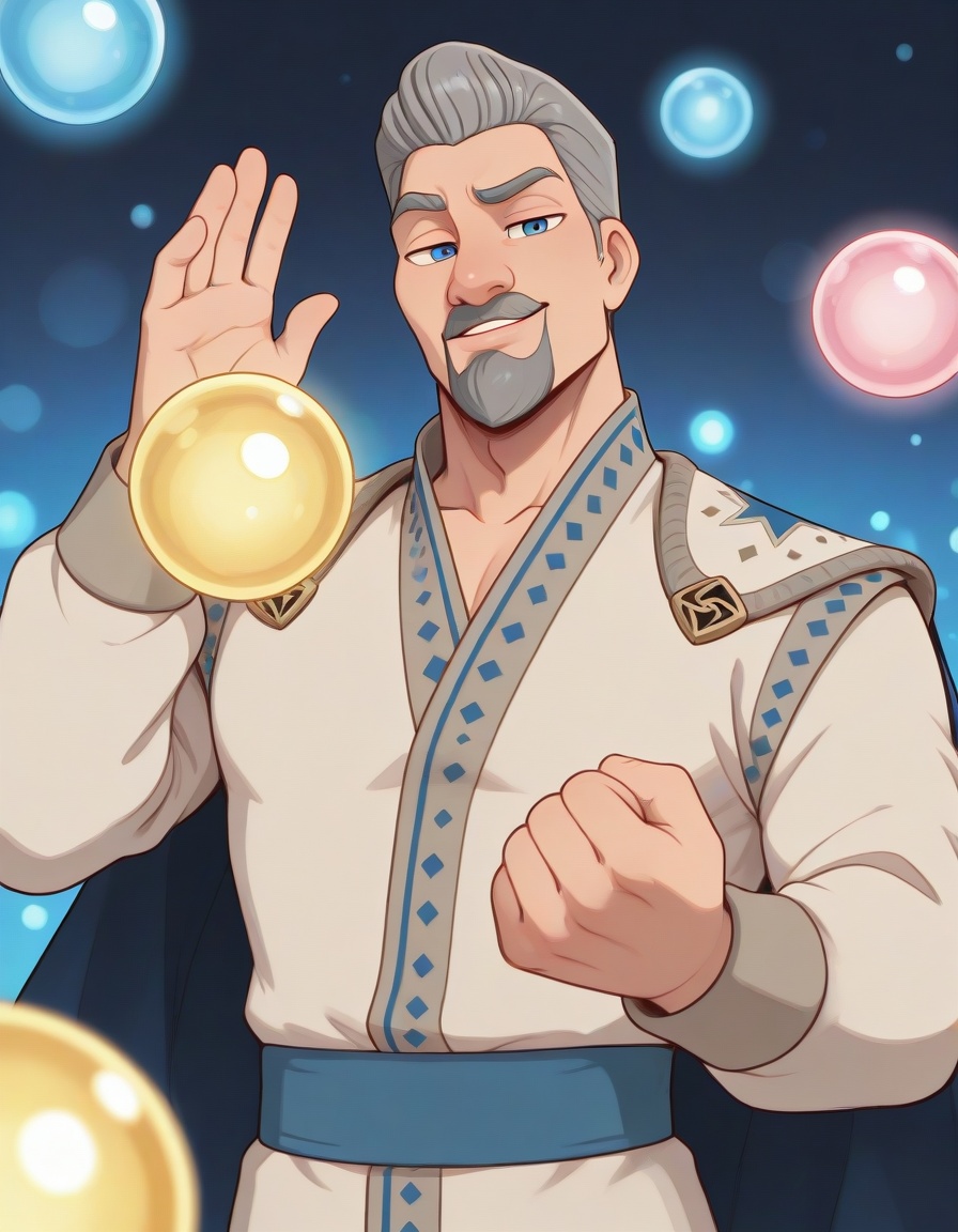male focus,  manly,  mature male on Tensor.Art