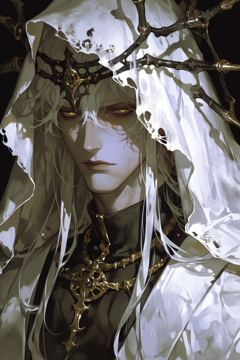 solo,  blonde hair,  1boy on Tensor.Art