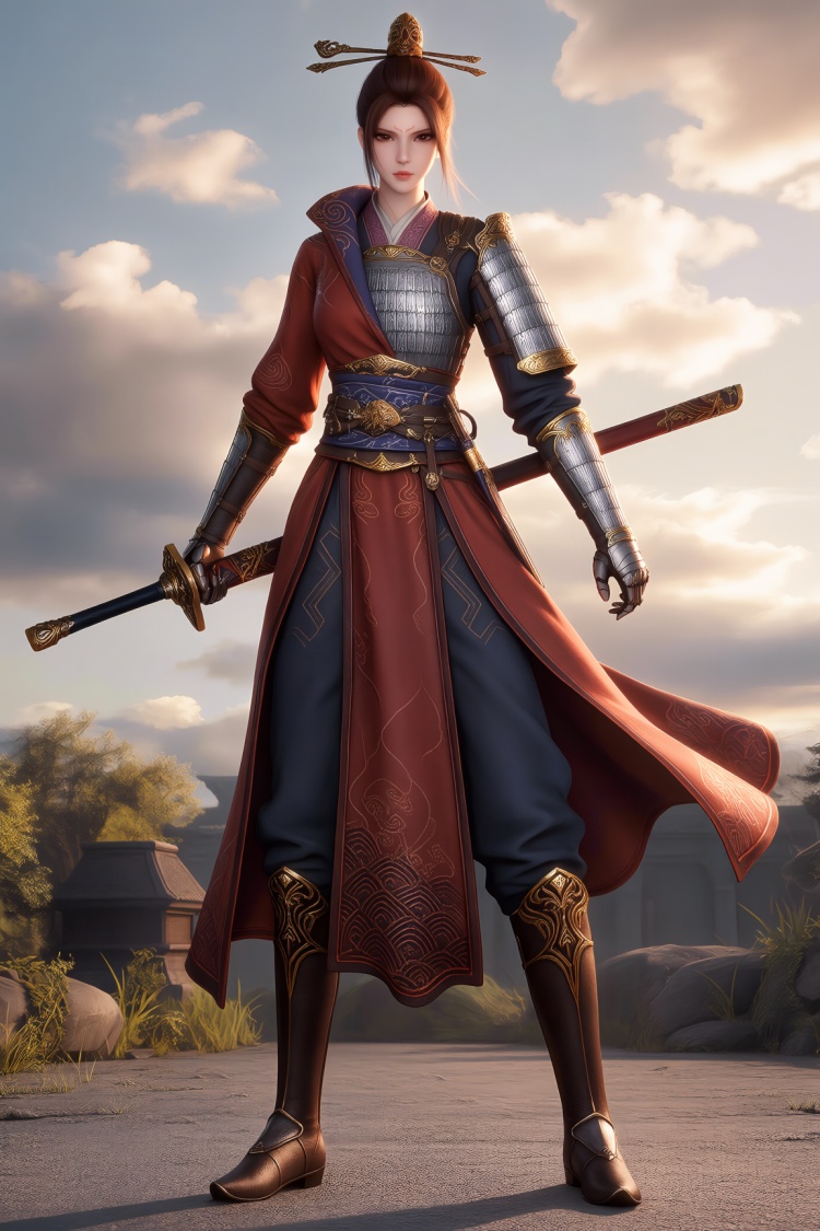 女帝（画江湖之不良人）#anima by 让AI更感性 on Tensor.Art