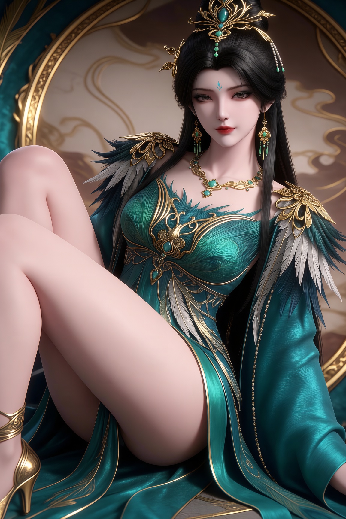 Liu-mei,  1girl,  solo on Tensor.Art