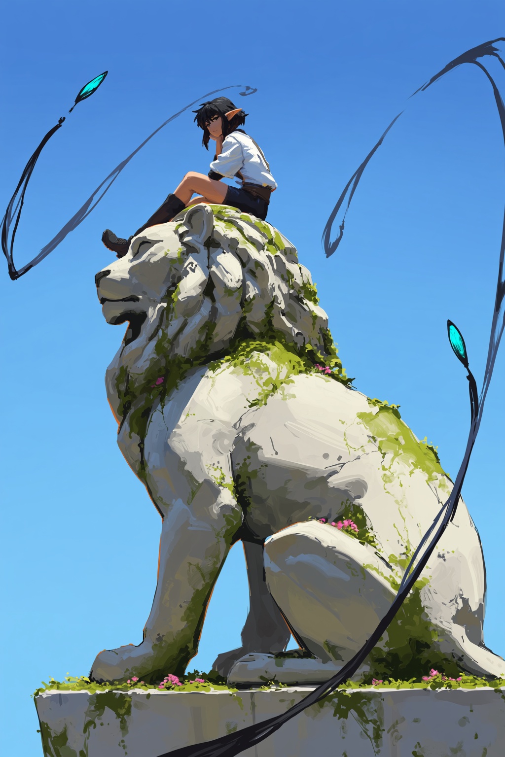 masterpiece,  best quality,  absurdres on Tensor.Art
