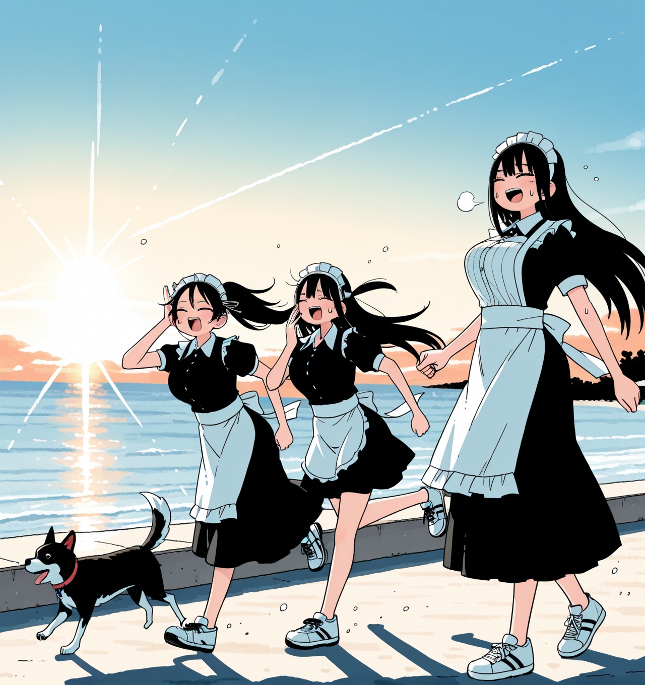 abtm,  2girls,  high school students on Tensor.Art