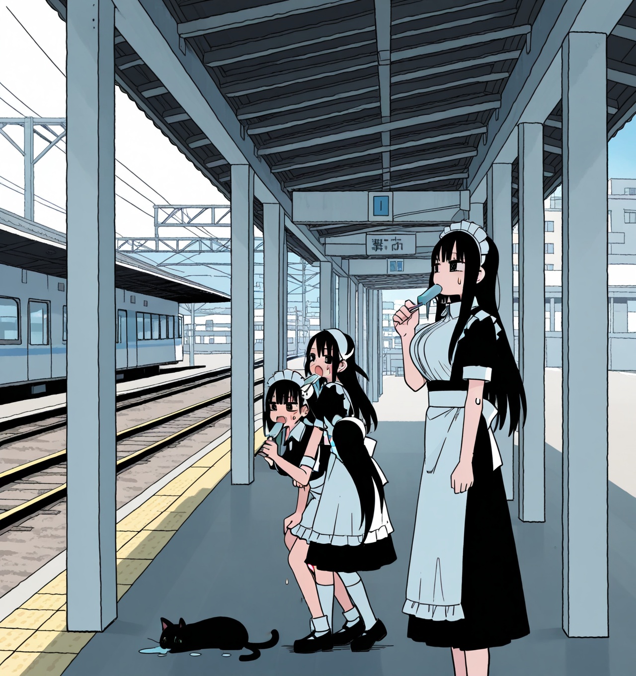 abtm,  2girls,  high school students on Tensor.Art