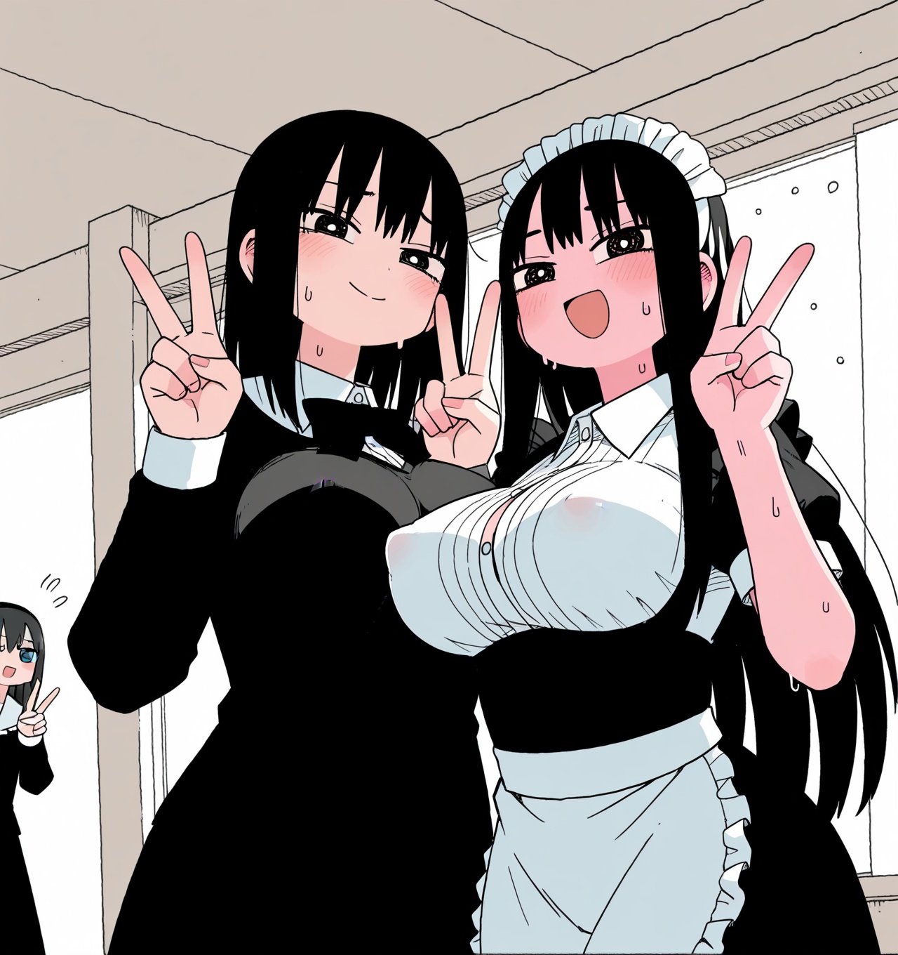 abtm,  2girls,  high school students on Tensor.Art