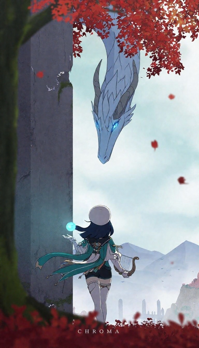 Glowing ,  leaf ,  horns on Tensor.Art