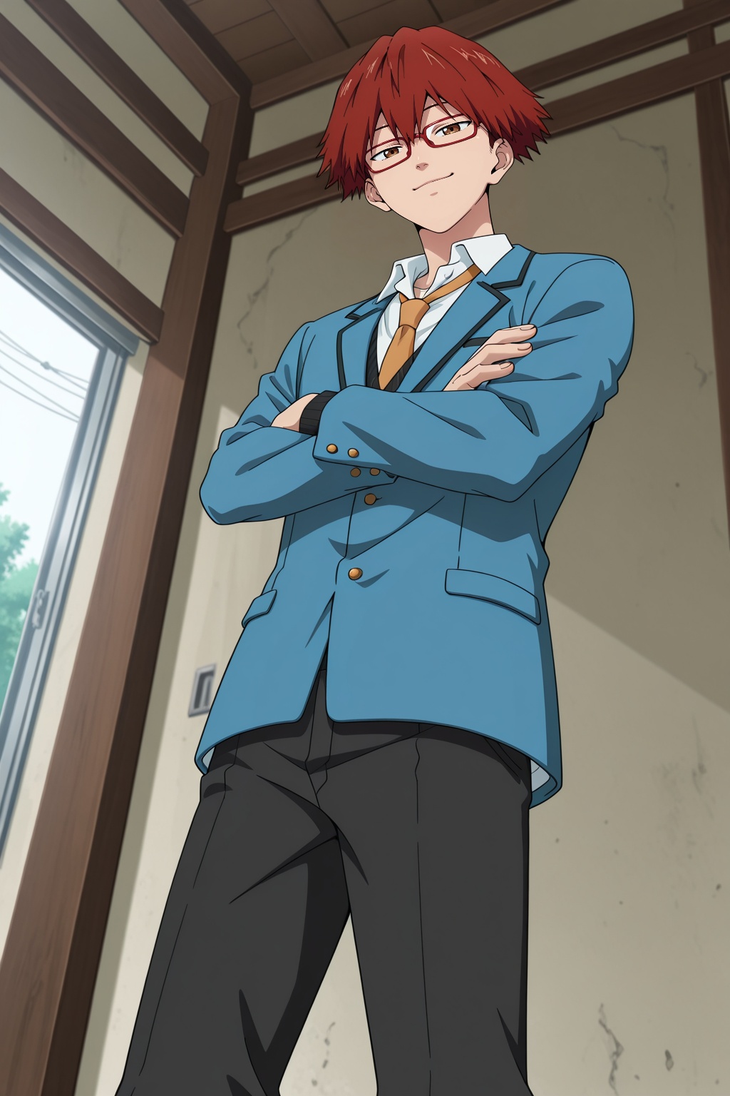 male focus,  1boy,  chihaya shunpei on Tensor.Art