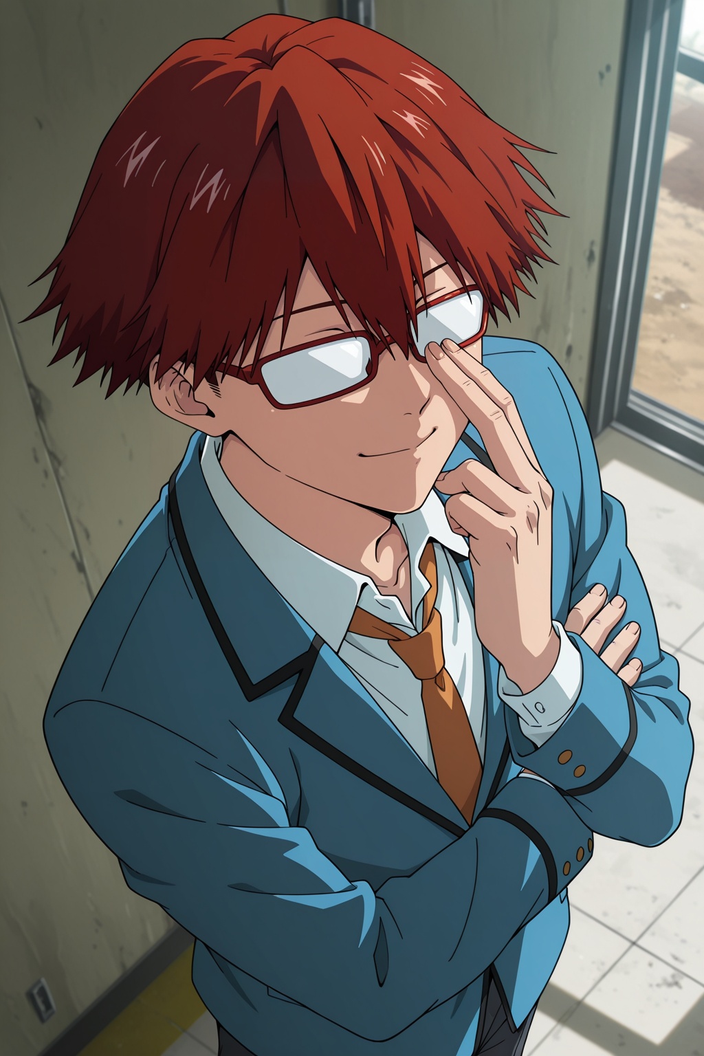 male focus,  1boy,  chihaya shunpei on Tensor.Art