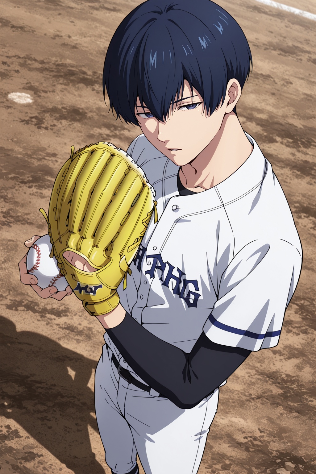 male focus,  1boy,  kiyomine haruka on Tensor.Art