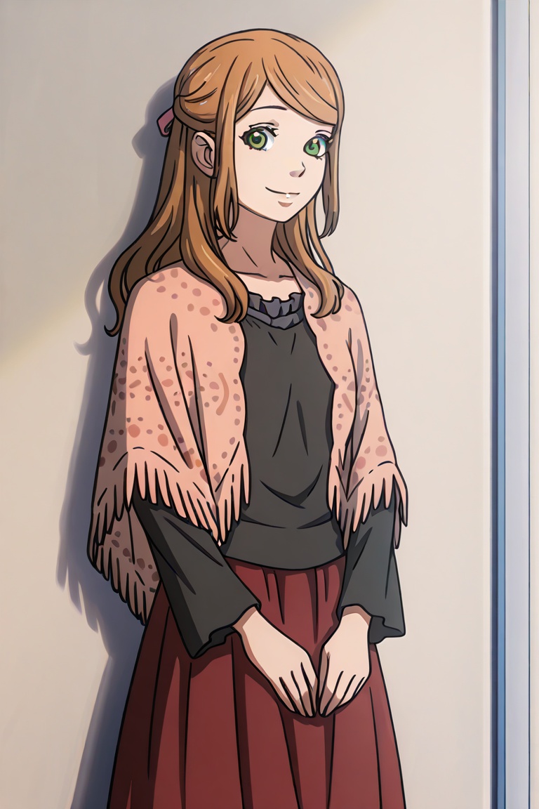 nahoodg,  1girl,  green eyes on Tensor.Art