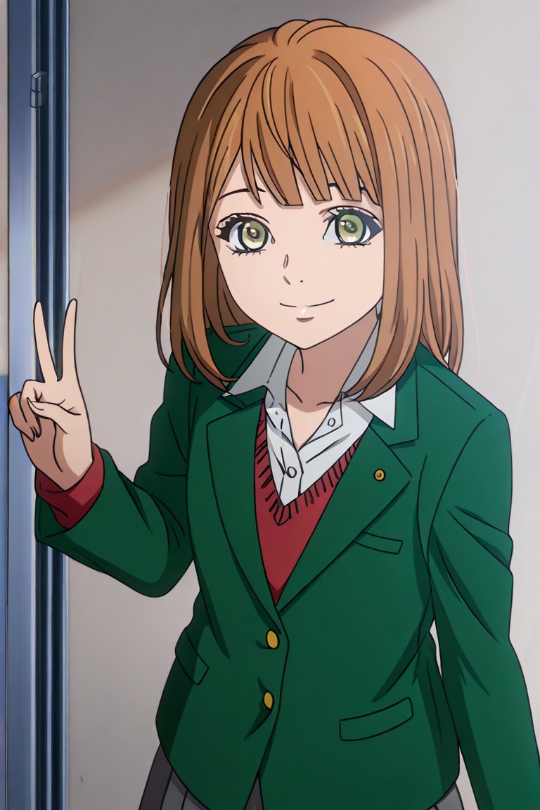 nahoodg,  1girl,  green eyes on Tensor.Art