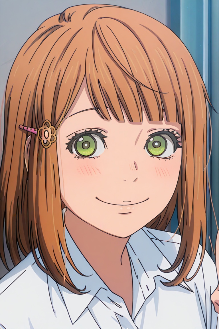 nahoodg,  1girl,  green eyes on Tensor.Art