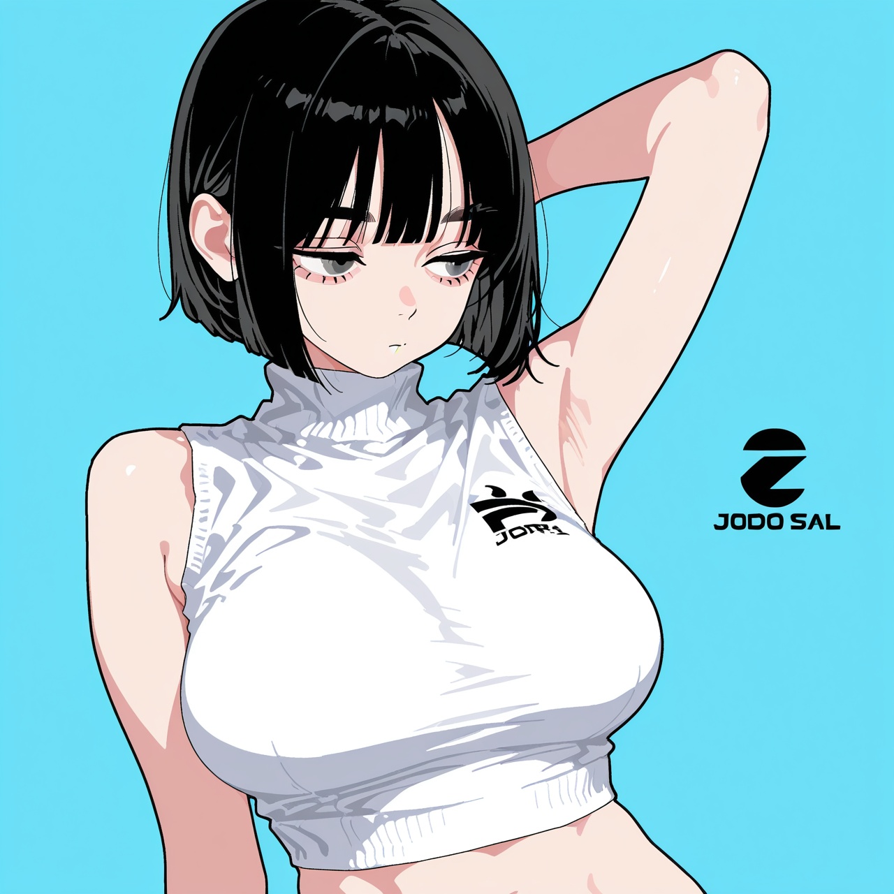 minchi,  simple drawing,  oekaki on Tensor.Art